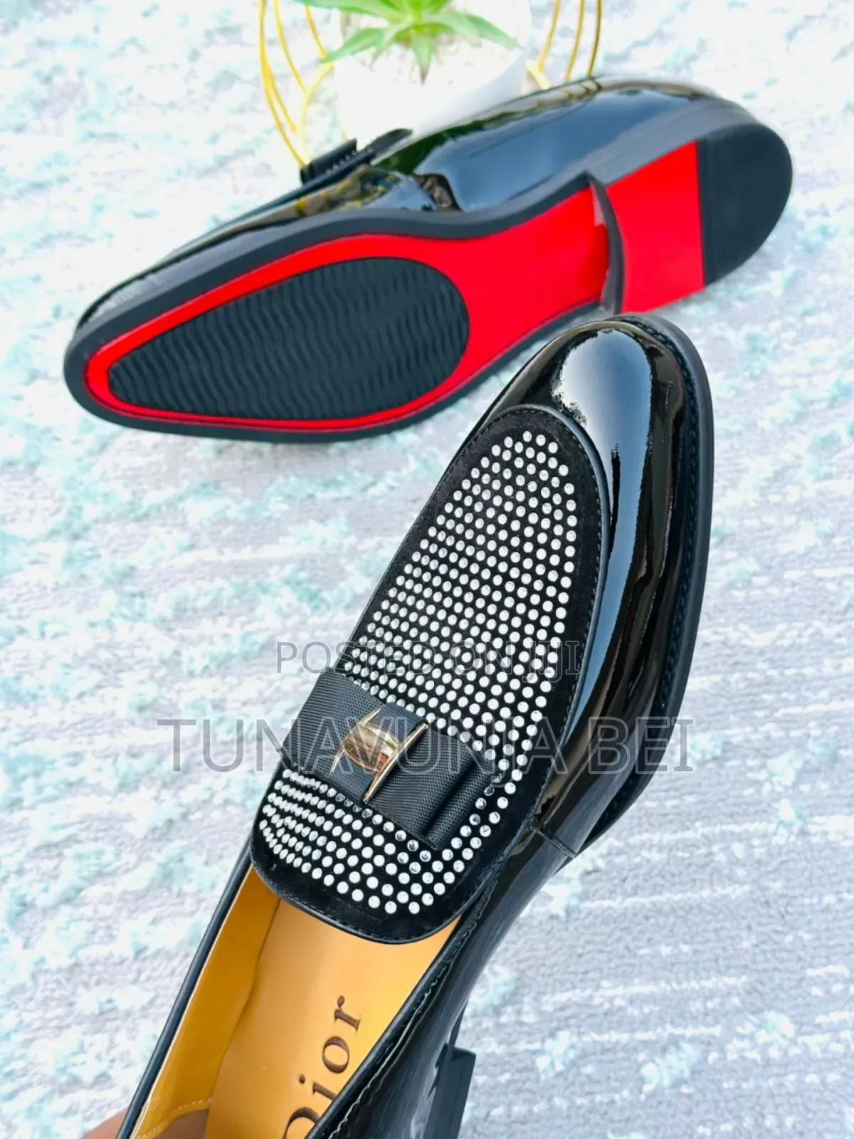 Dior Brand Moccains/ Pure Leather