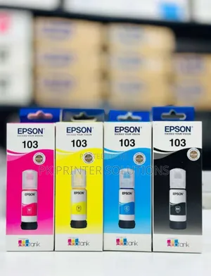 Original Epson 103 Ink– Black / Cyan / Magenta / Yellow