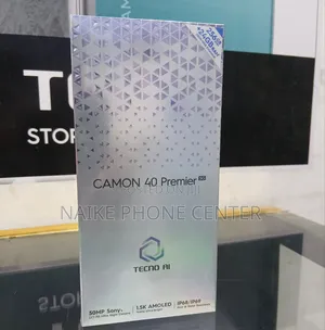 New Tecno Camon 40 Premier 256 GB Black