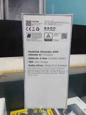 New Tecno Camon 40 Premier 256 GB Black