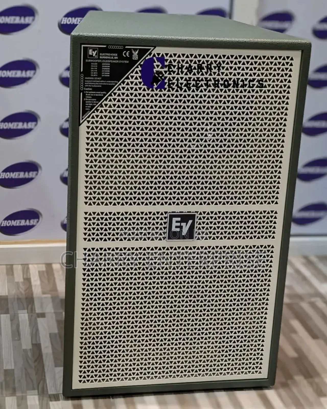 Ev Powerful White Speaker Electro Voice Mid Single 15" Inch
