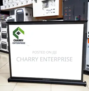 Projector Roller Screen Size40" Matumizi Binafsi Na Biashara