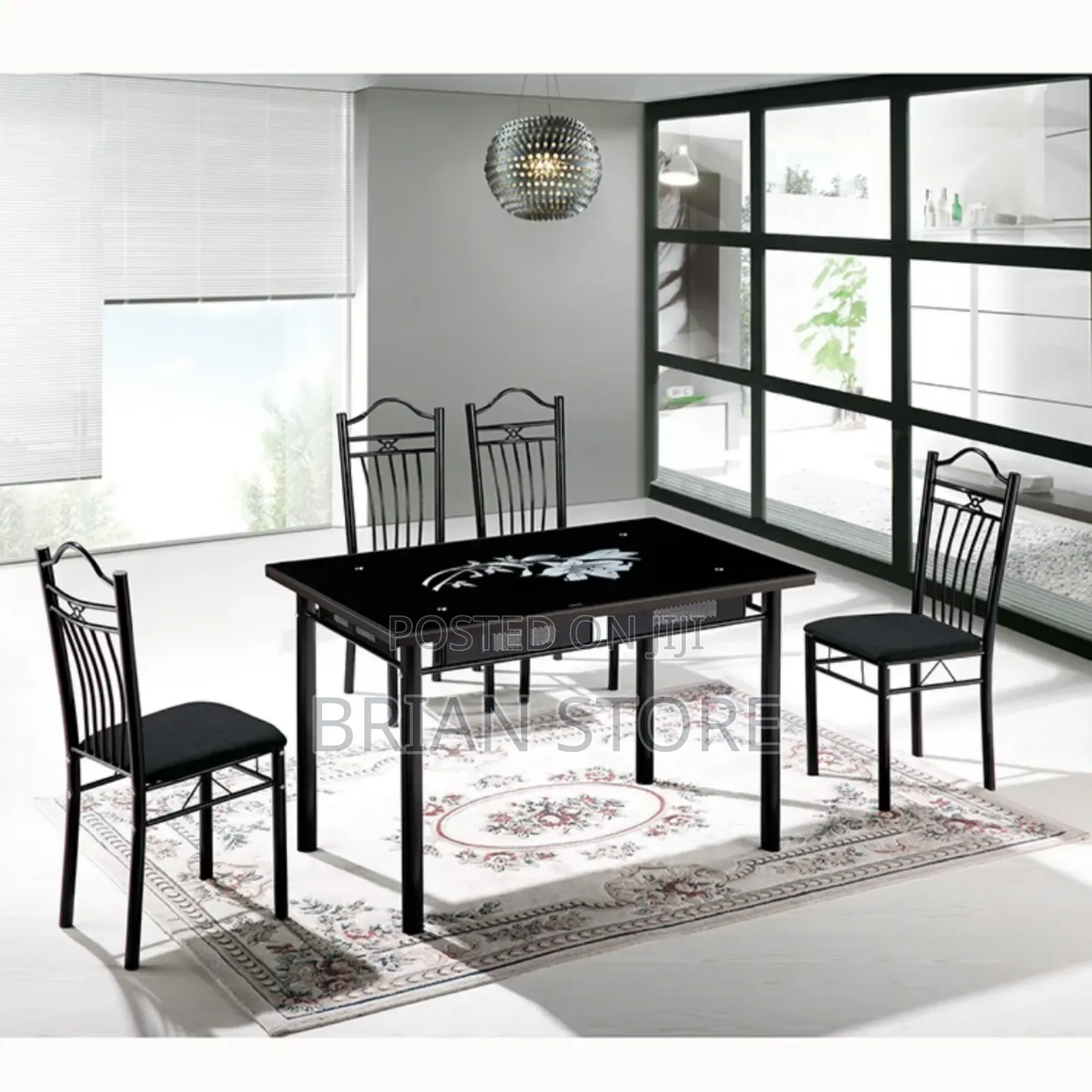 Dining Set Kioo Viti 4