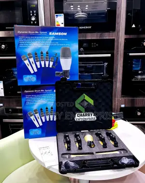 Samson Complete Dynamic Drum Mic System for Stage and Studio