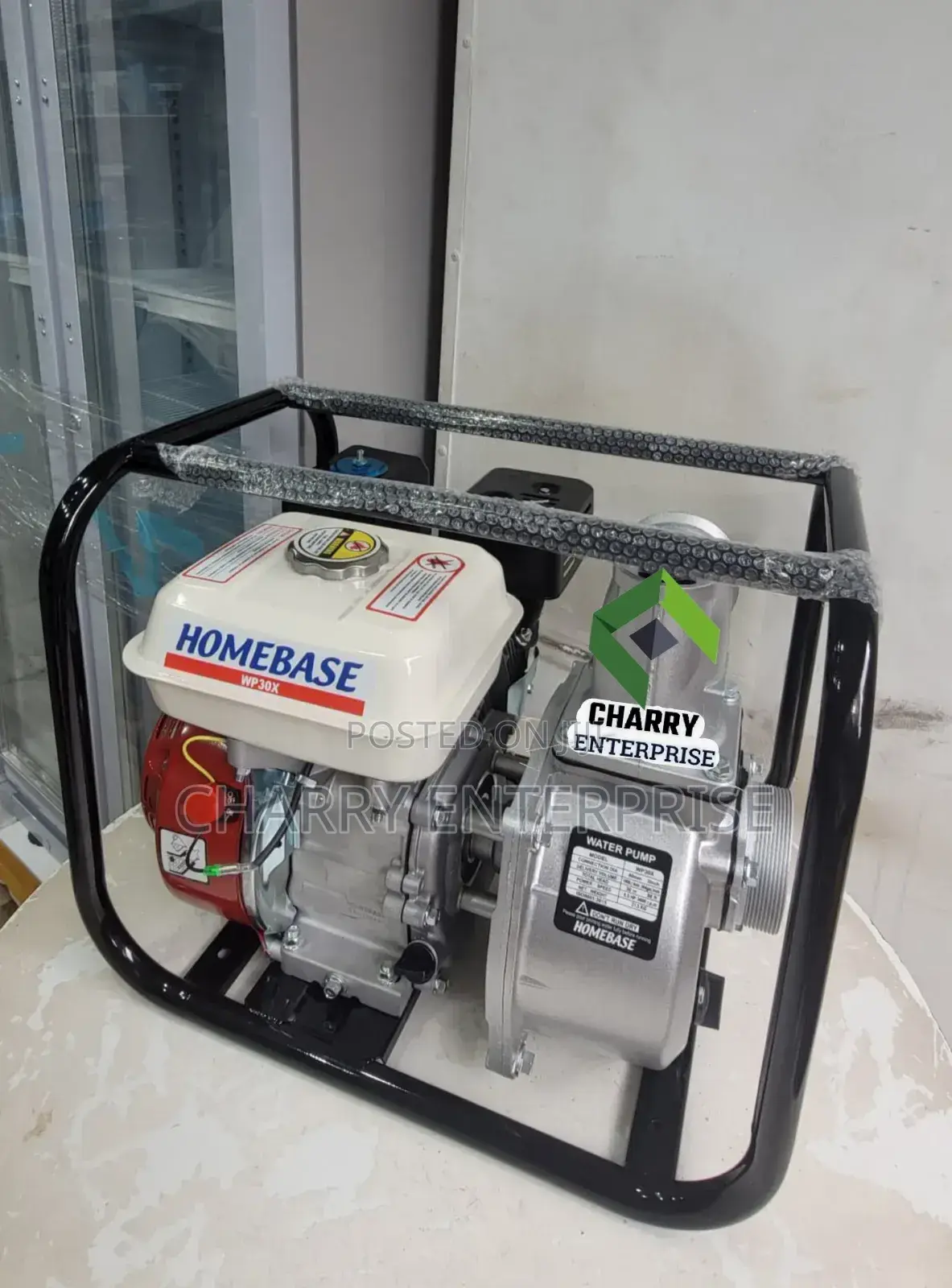 Homebase Water Pump Hb-Wp20x. Inch 2' Powerful Engine 6.5hp