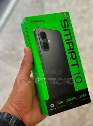 New Infinix Smart 10 128 GB Silver