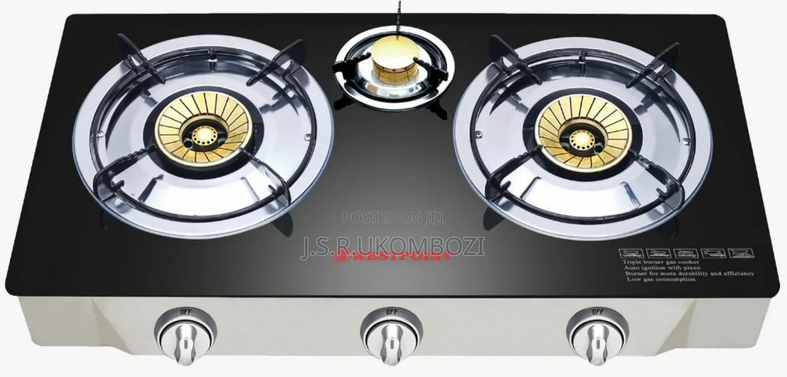 3 Burner Gas Stove