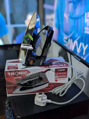 Original Tronic Non Stick Dry Iron Heavy Duty Ya Chuma 1200w