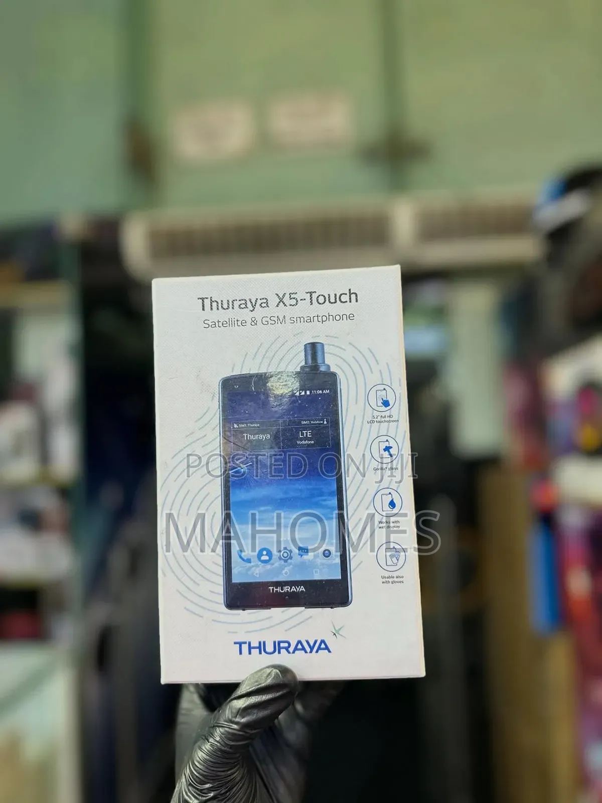 Thuraya X5 Touch Satellite and GSM Smartphone Dual Sim