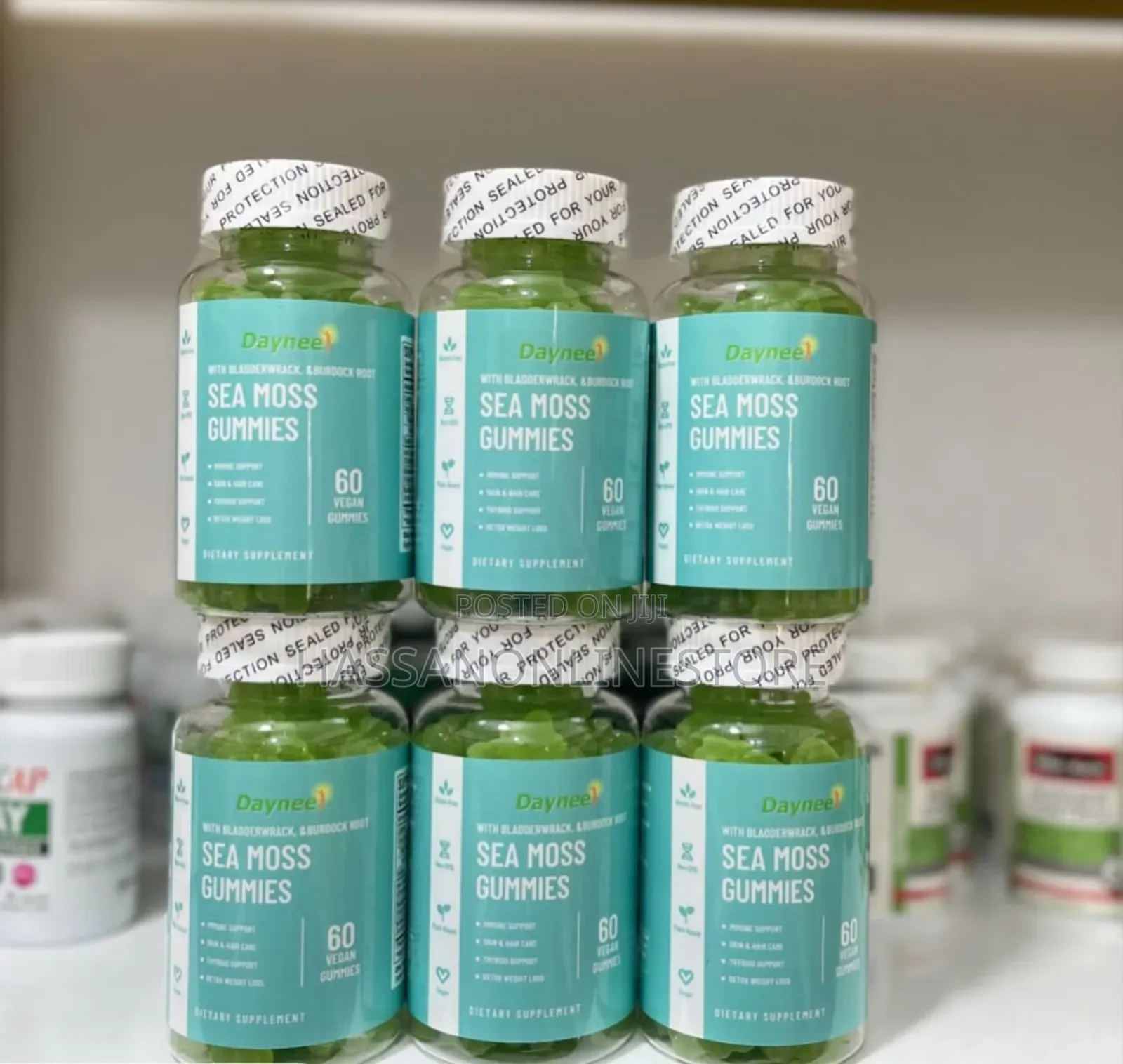 Daynee Sea Moss Gummies 60 Gummies