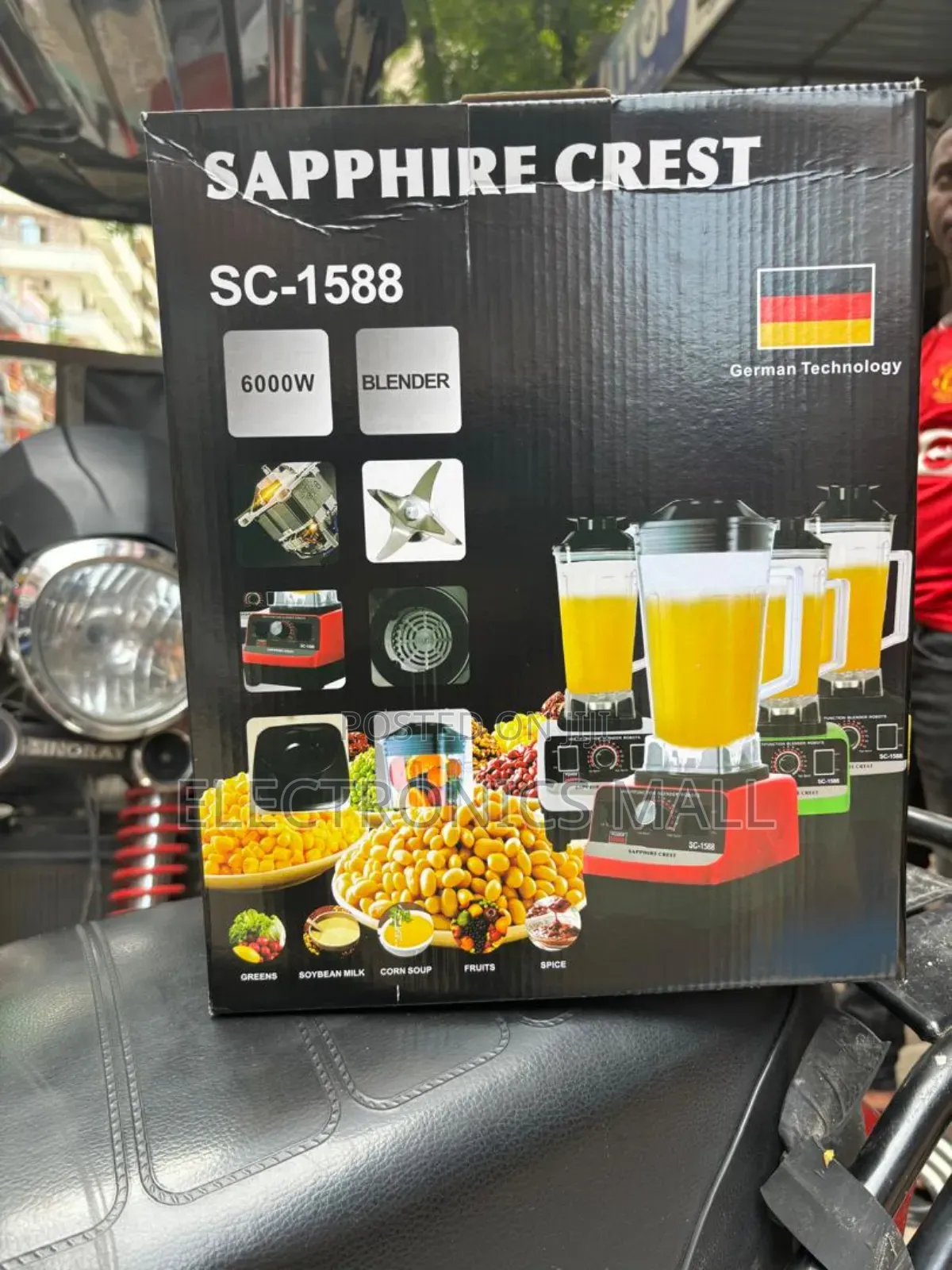 Sapphire Crest Sc-1588 Blender