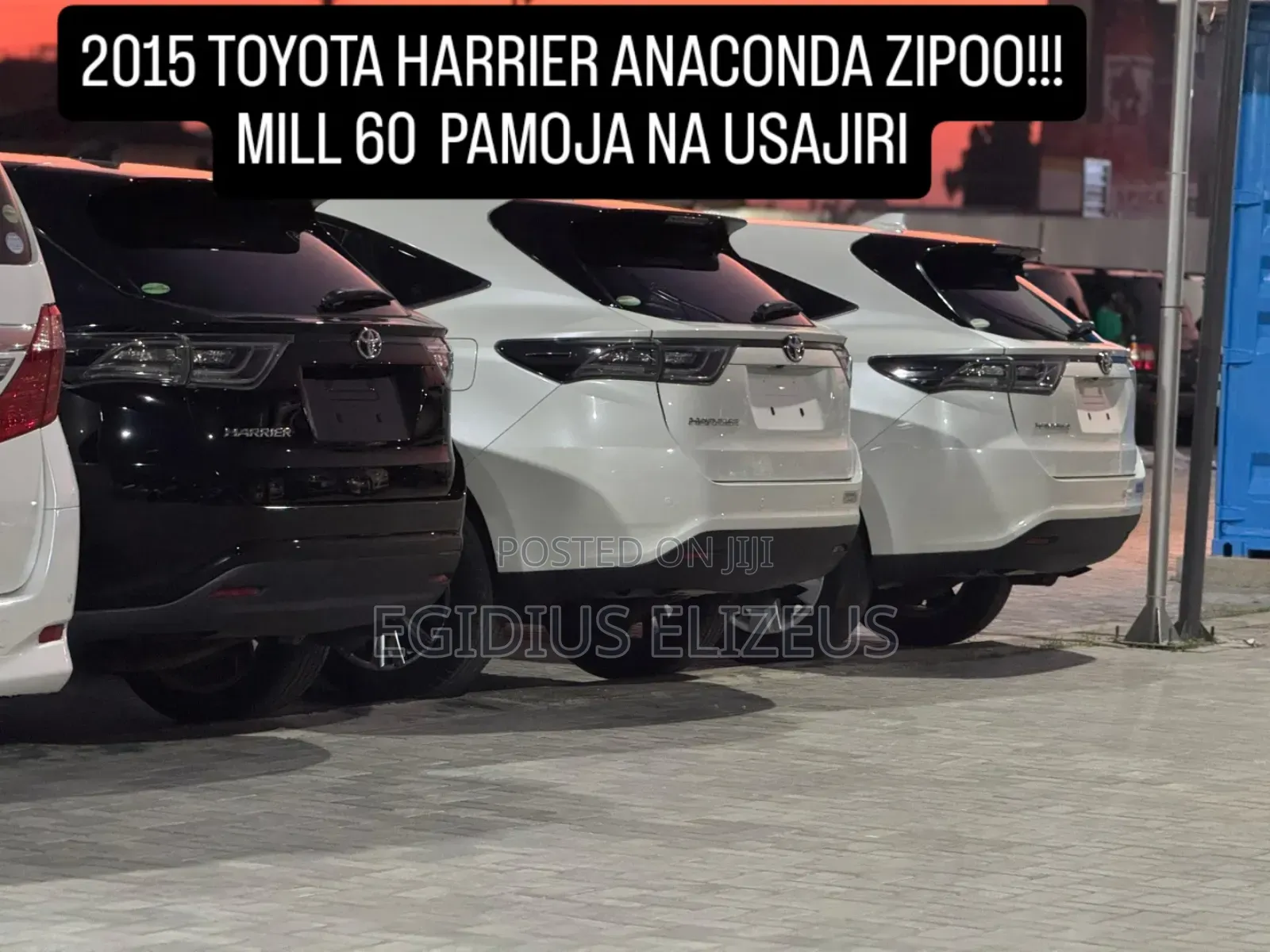 Toyota Harrier 2015 White