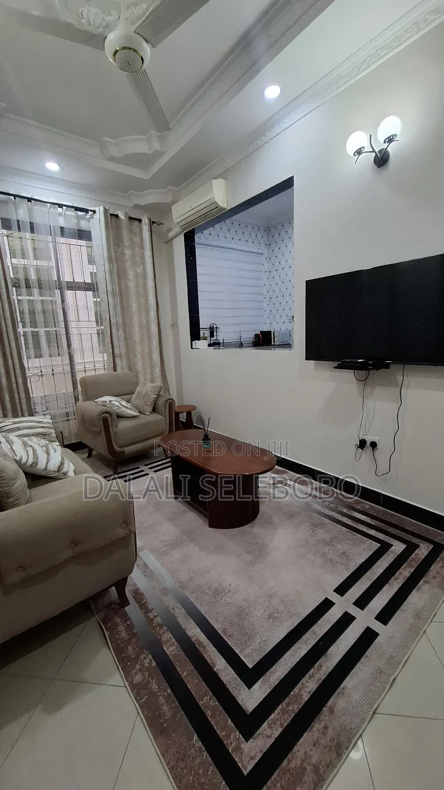 Furnished 2bdrm Bungalow in Mikocheni B for rent