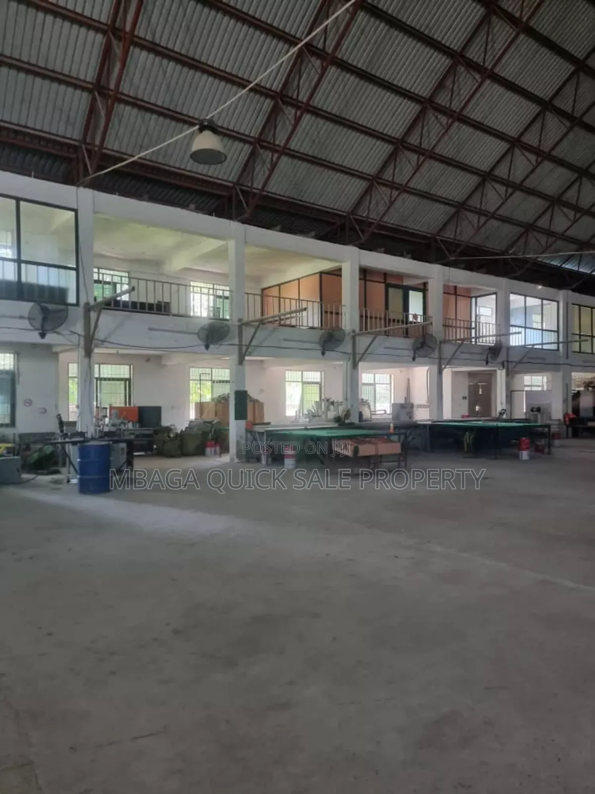 Godown With House , Office for Rent at Mbez Beach