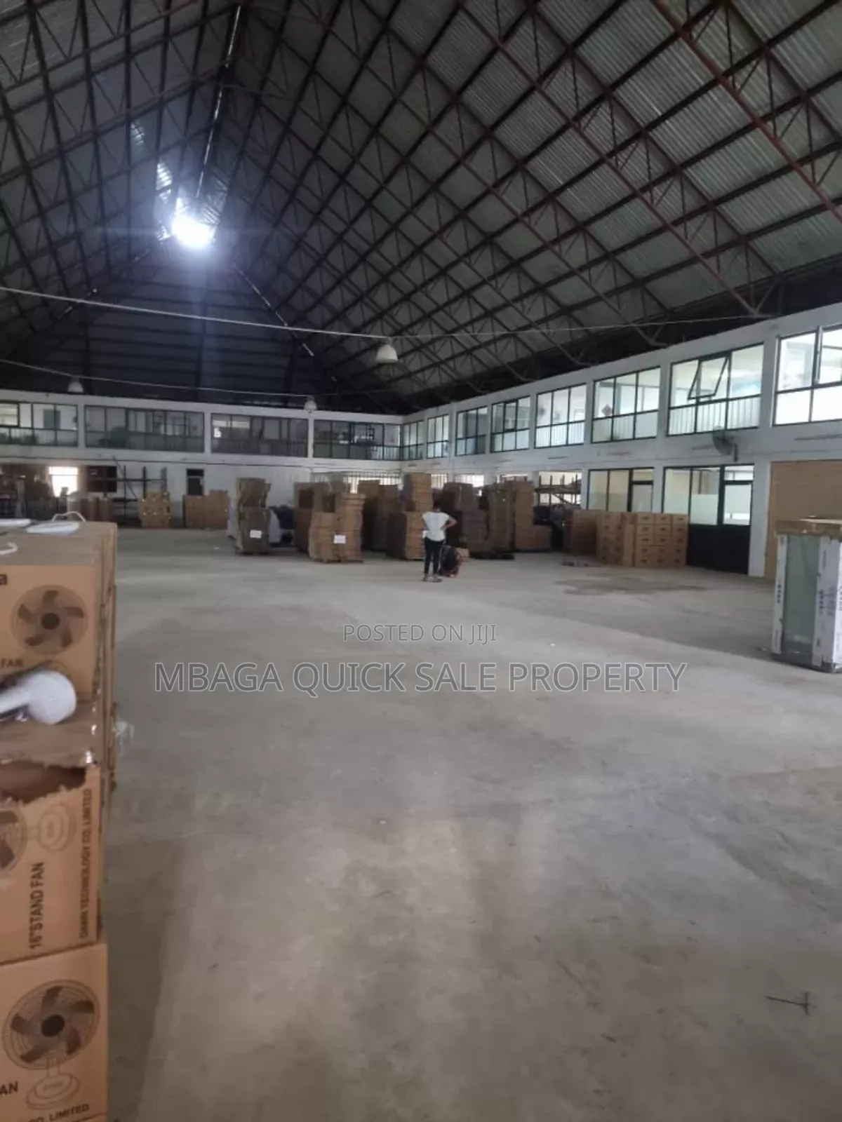 Godown With House , Office for Rent at Mbez Beach