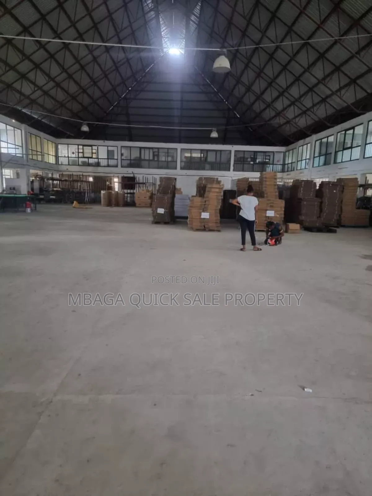 Godown With House , Office for Rent at Mbez Beach