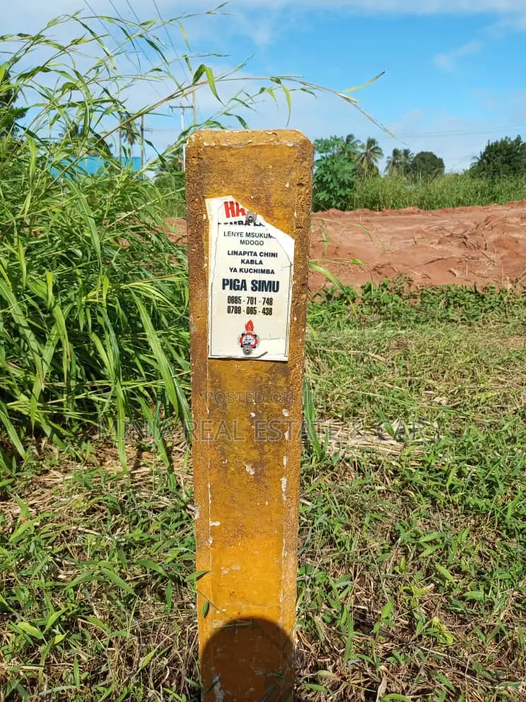 Industrial Plot for Sale Mwanambaya Mkuranga Mtungi Wa Maji