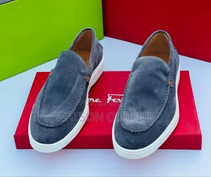 Men's Santoni Italian Brand Leather Shoes