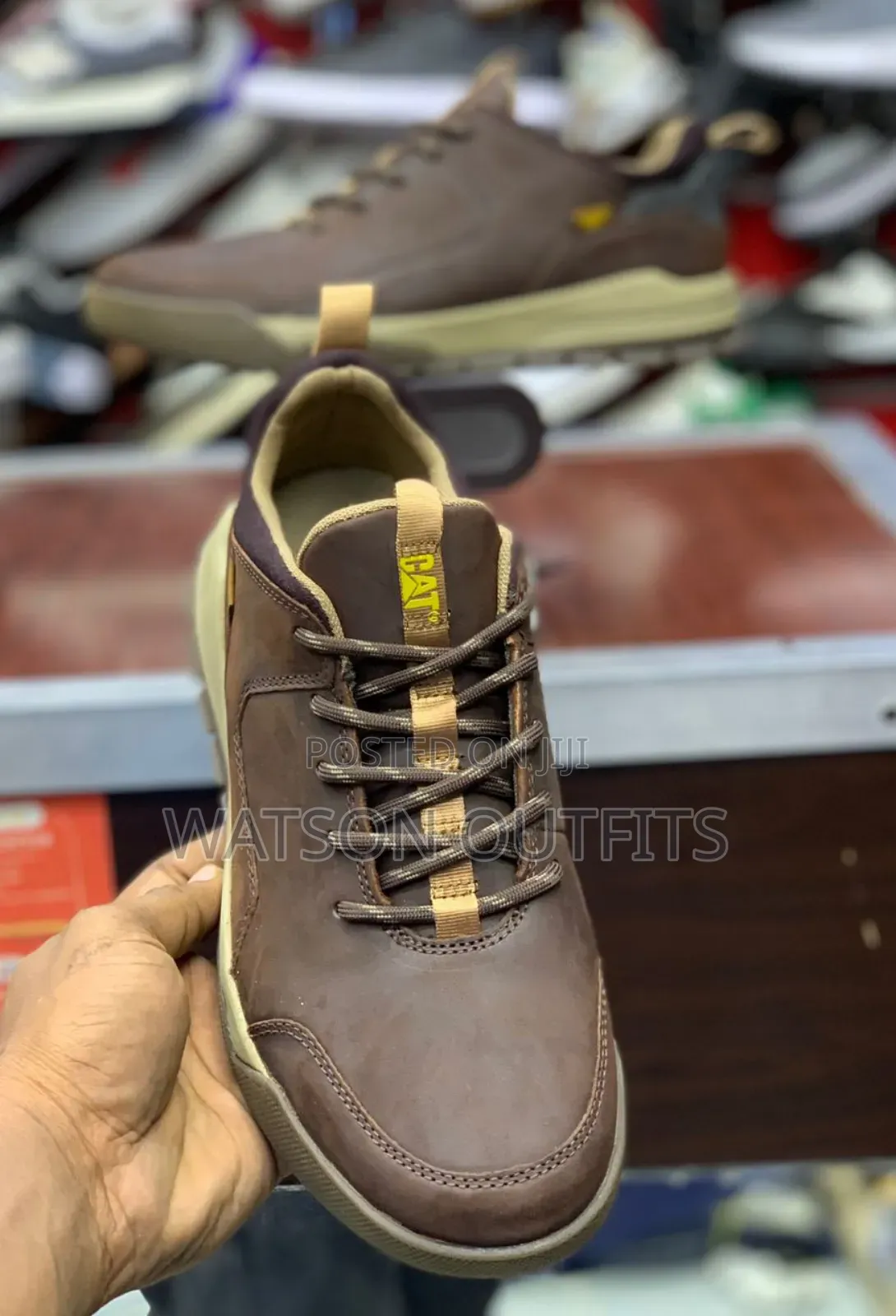 Pure Leather Men's Caterpillar Shoes or Footwears or Viatu