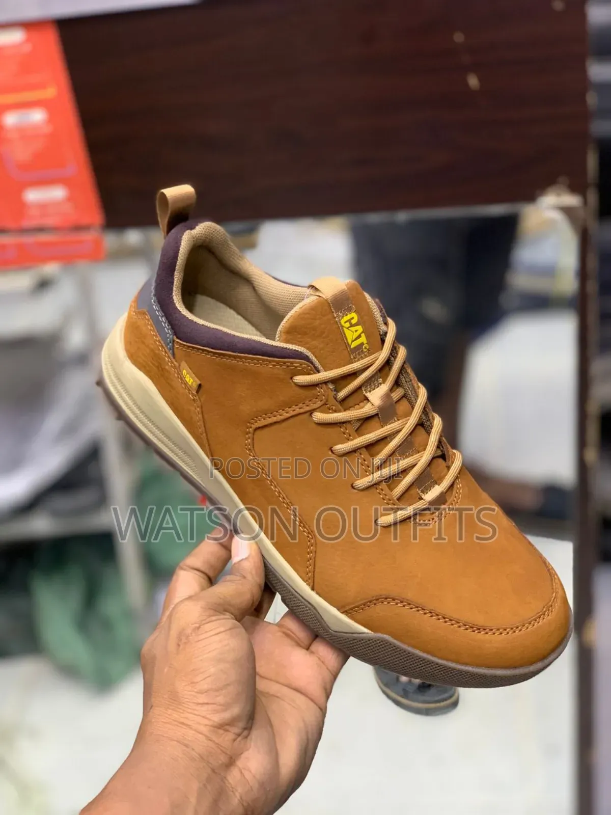 Pure Leather Men's Caterpillar Shoes or Footwears or Viatu