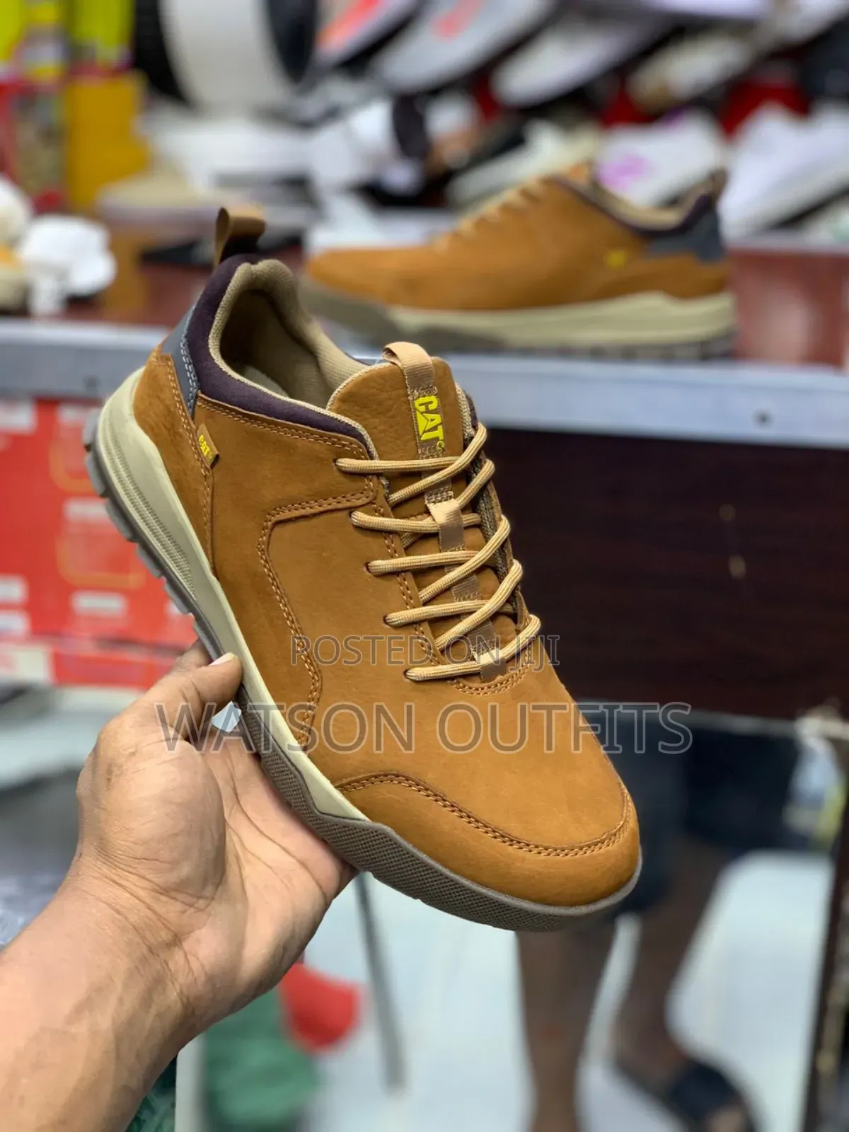 Pure Leather Men's Caterpillar Shoes or Footwears or Viatu