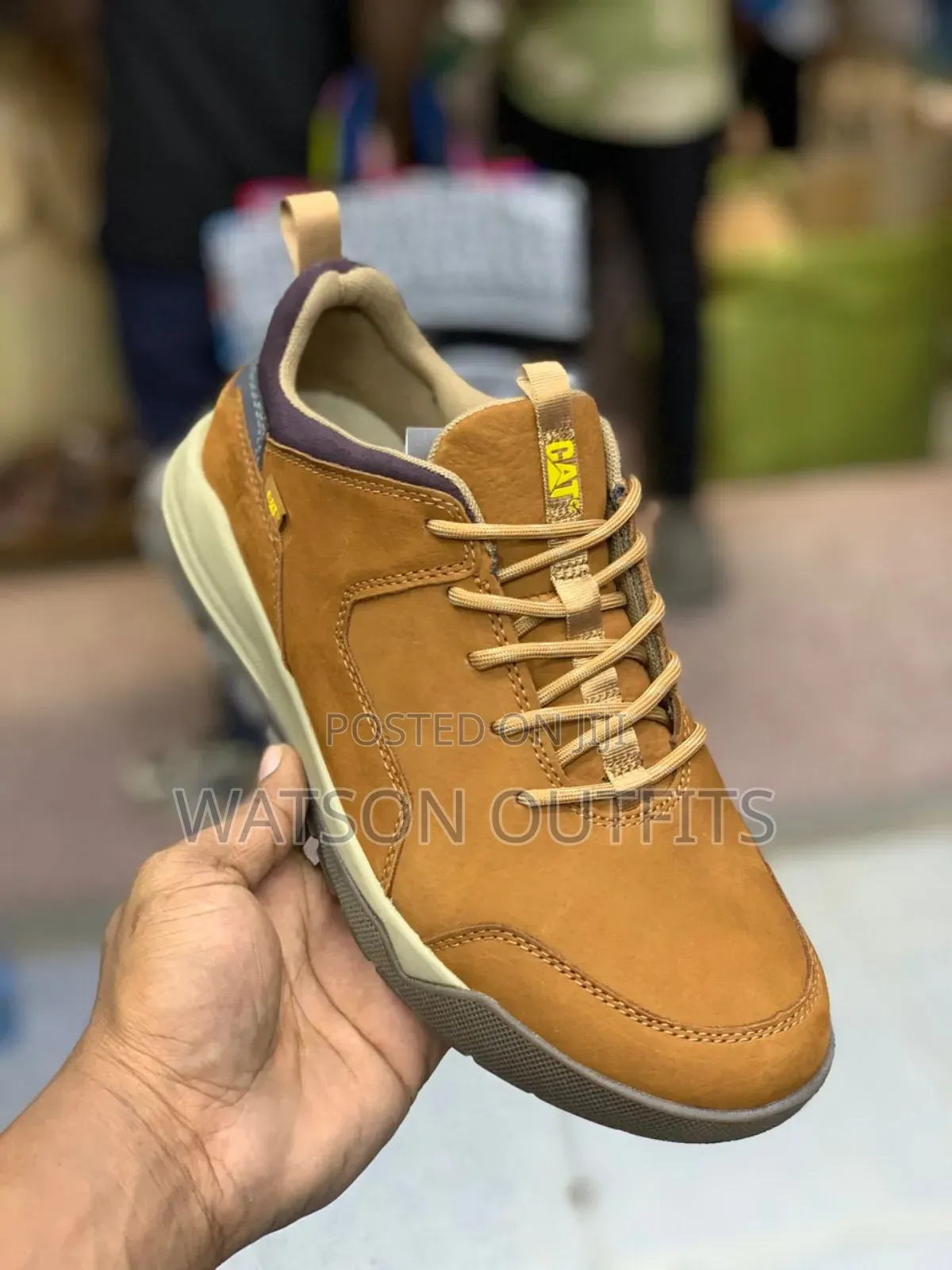 Pure Leather Men's Caterpillar Shoes or Footwears or Viatu