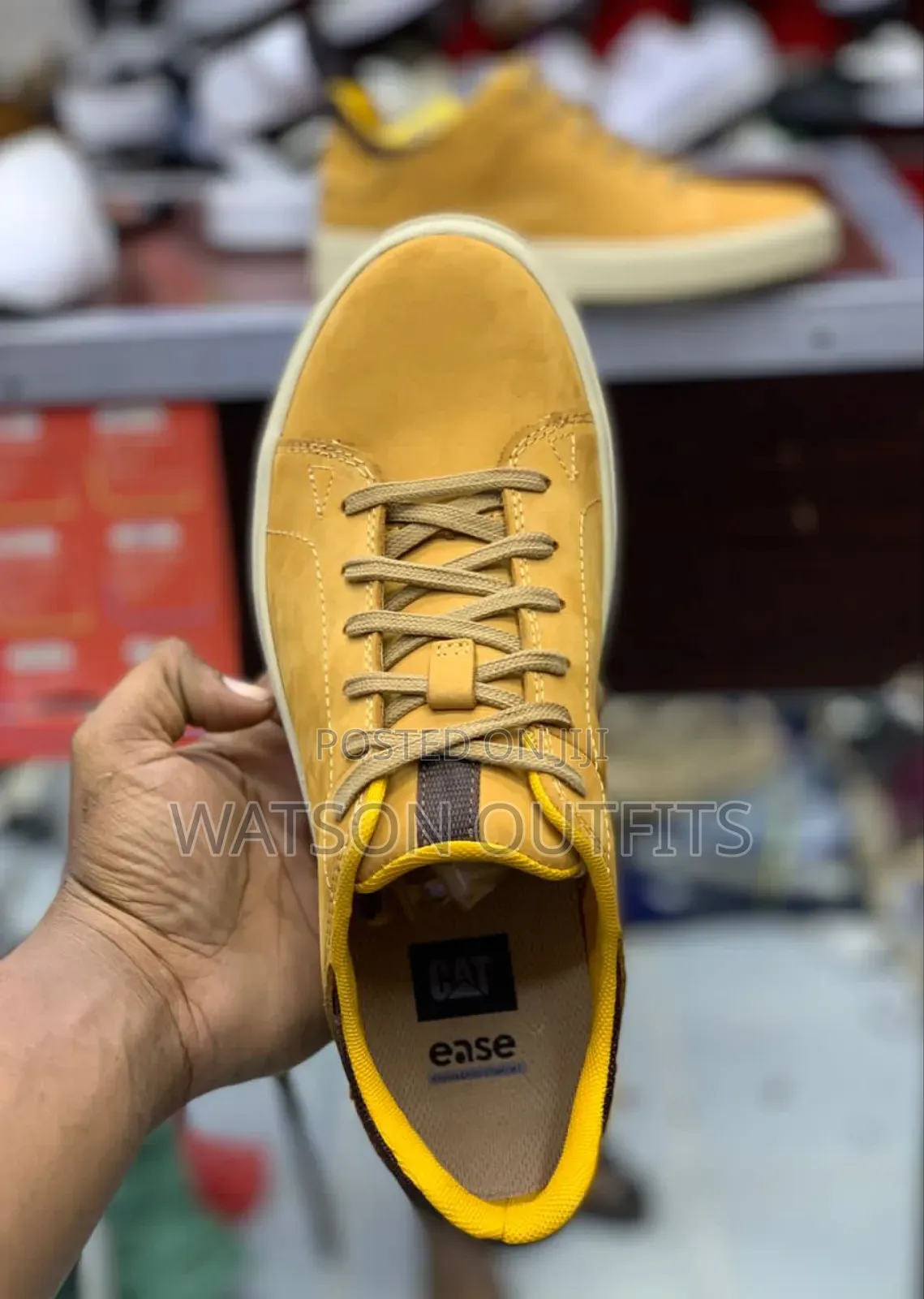 Pure Leather Men's Caterpillar Shoes or Footwears or Viatu