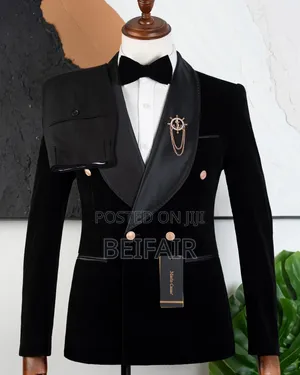 Black Velvet Suit