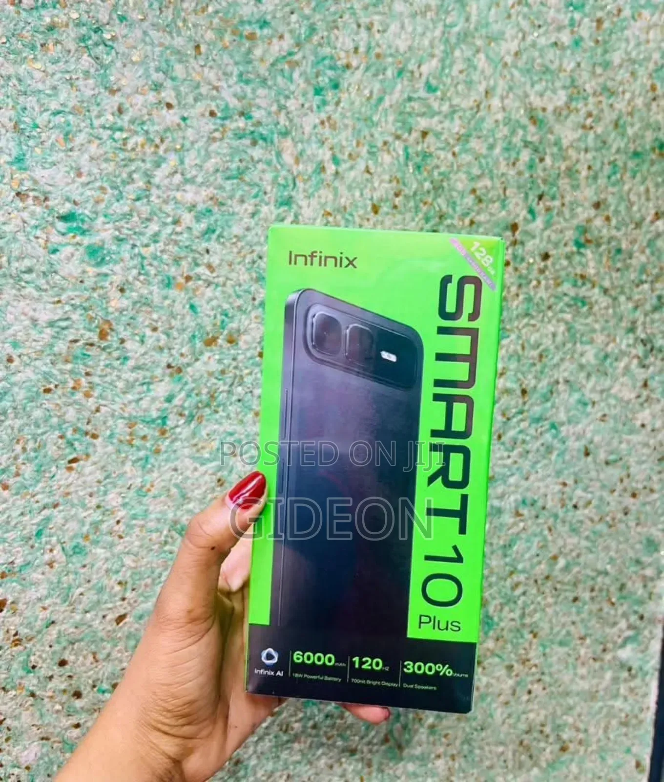 New Infinix Smart 10 Plus 128 GB Black