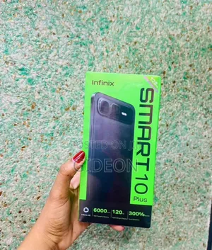 New Infinix Smart 10 Plus 128 GB Black