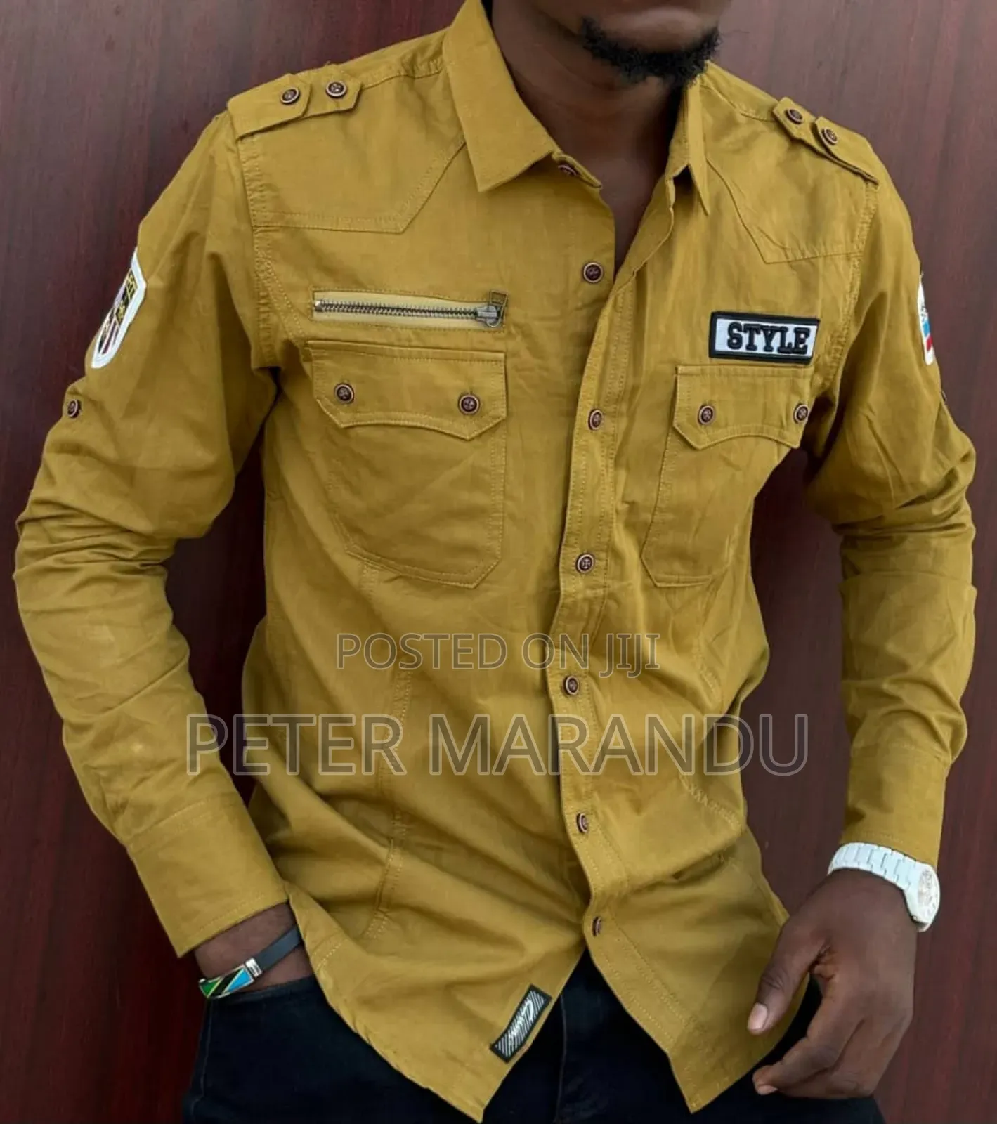 Classic Soft Cargo New Men's Shirts