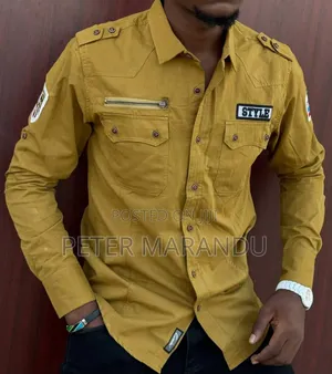 Classic Soft Cargo New Men's Shirts