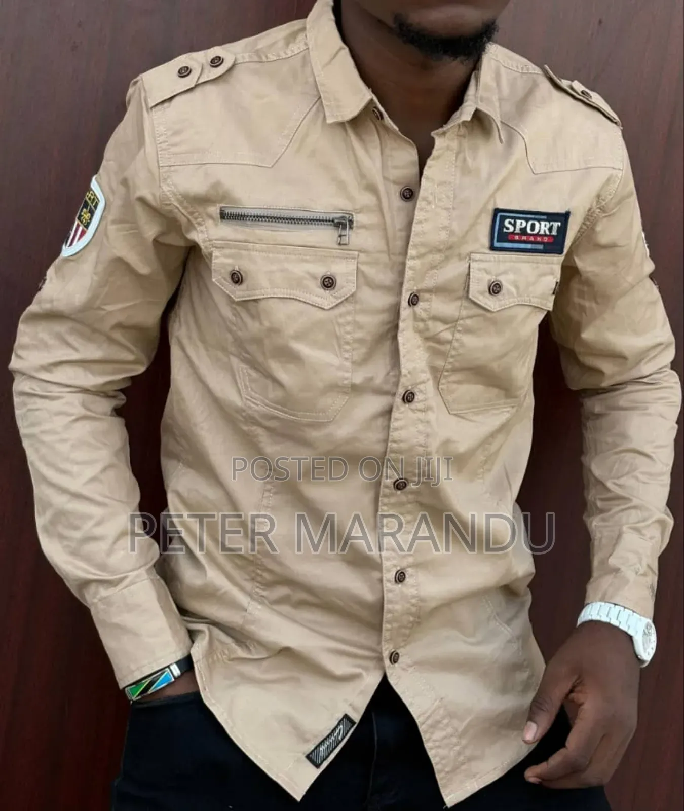 Classic Soft Cargo New Men's Shirts