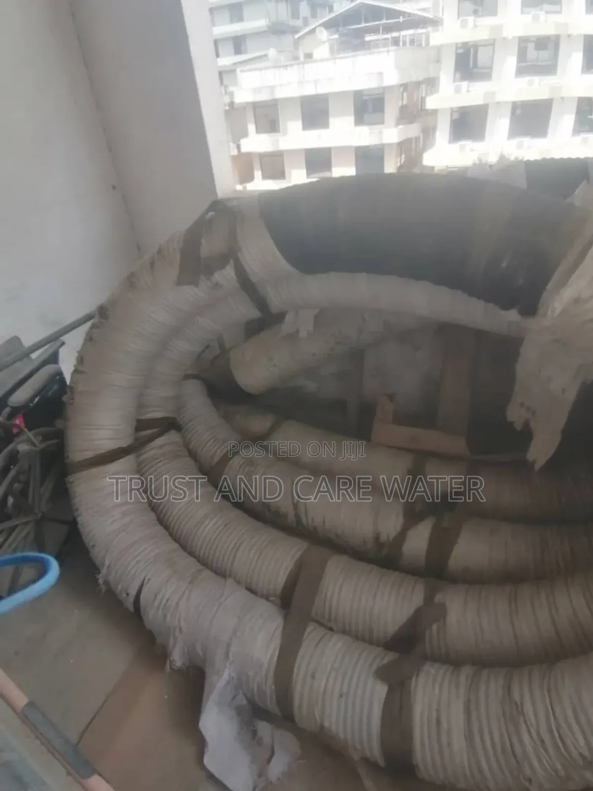 Flexible Rubber Pipe 8inch (Koromero Ya Waya)