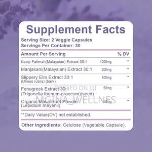 Vaginal Wetness and Tightening Supplements