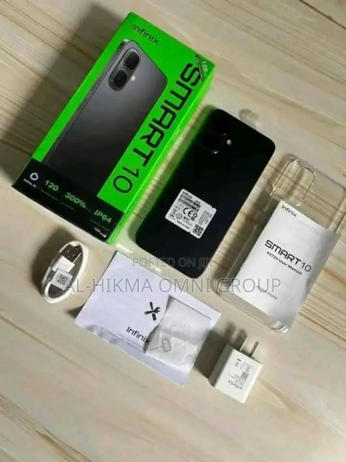New Infinix Smart 10 Plus 128 GB Black
