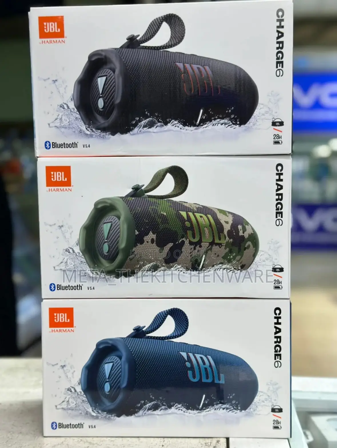 JBL Charge 6 Portable Speaker