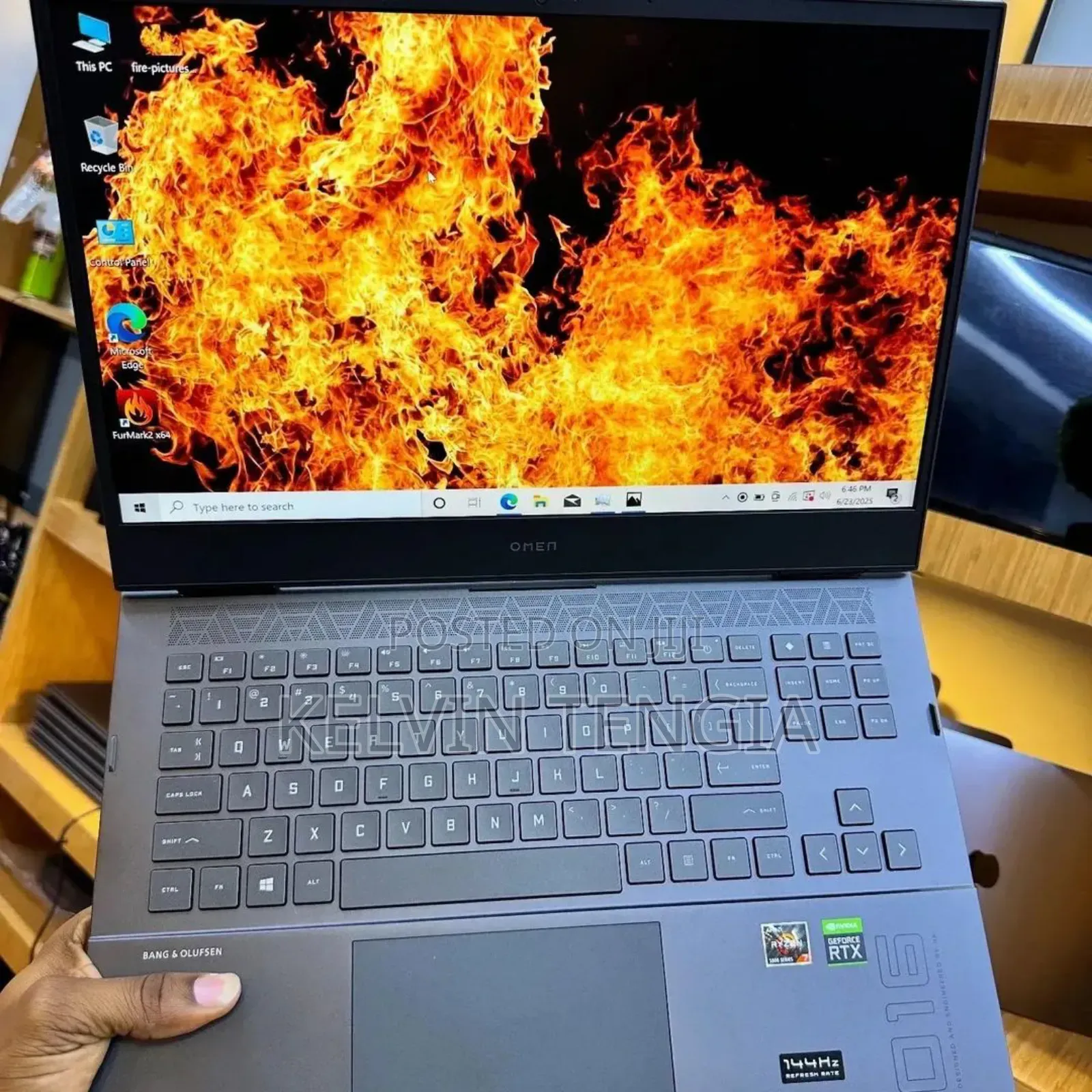 Laptop HP Omen 16 8GB AMD Ryzen 7 SSD 512GB
