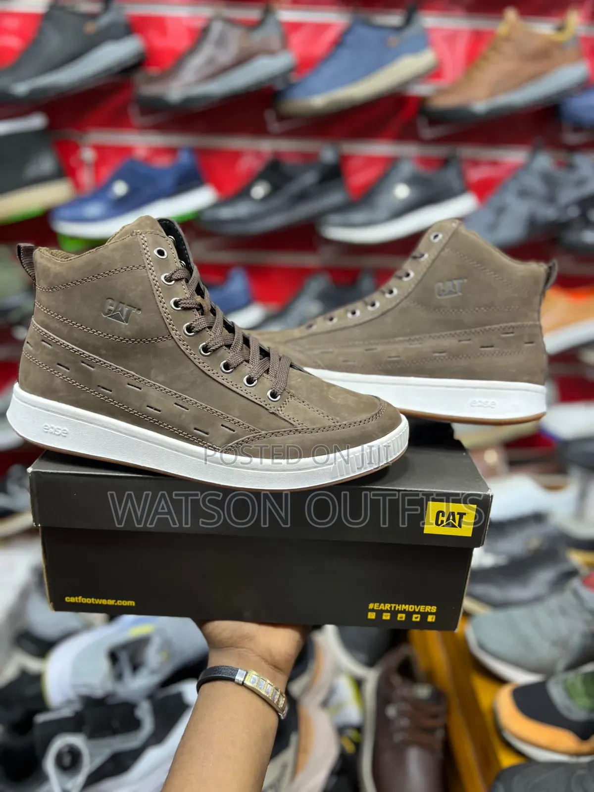 Viatu Durable Na Flexible Vya Caterpillar Brand