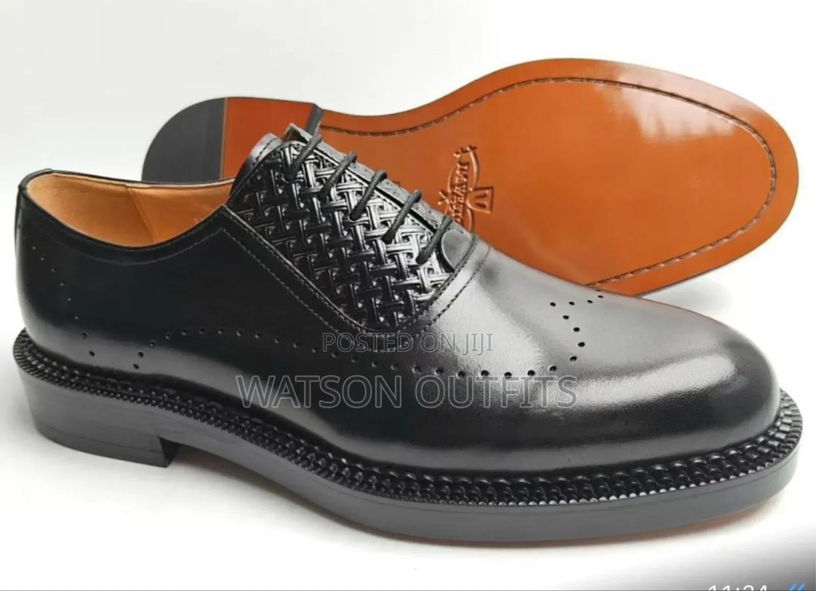 Men's Leather Shoes Official Na Classic Za Ngozi Kabisa