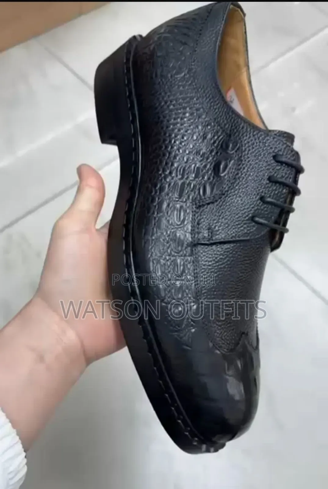Men's Leather Shoes Official Na Classic Za Ngozi Kabisa