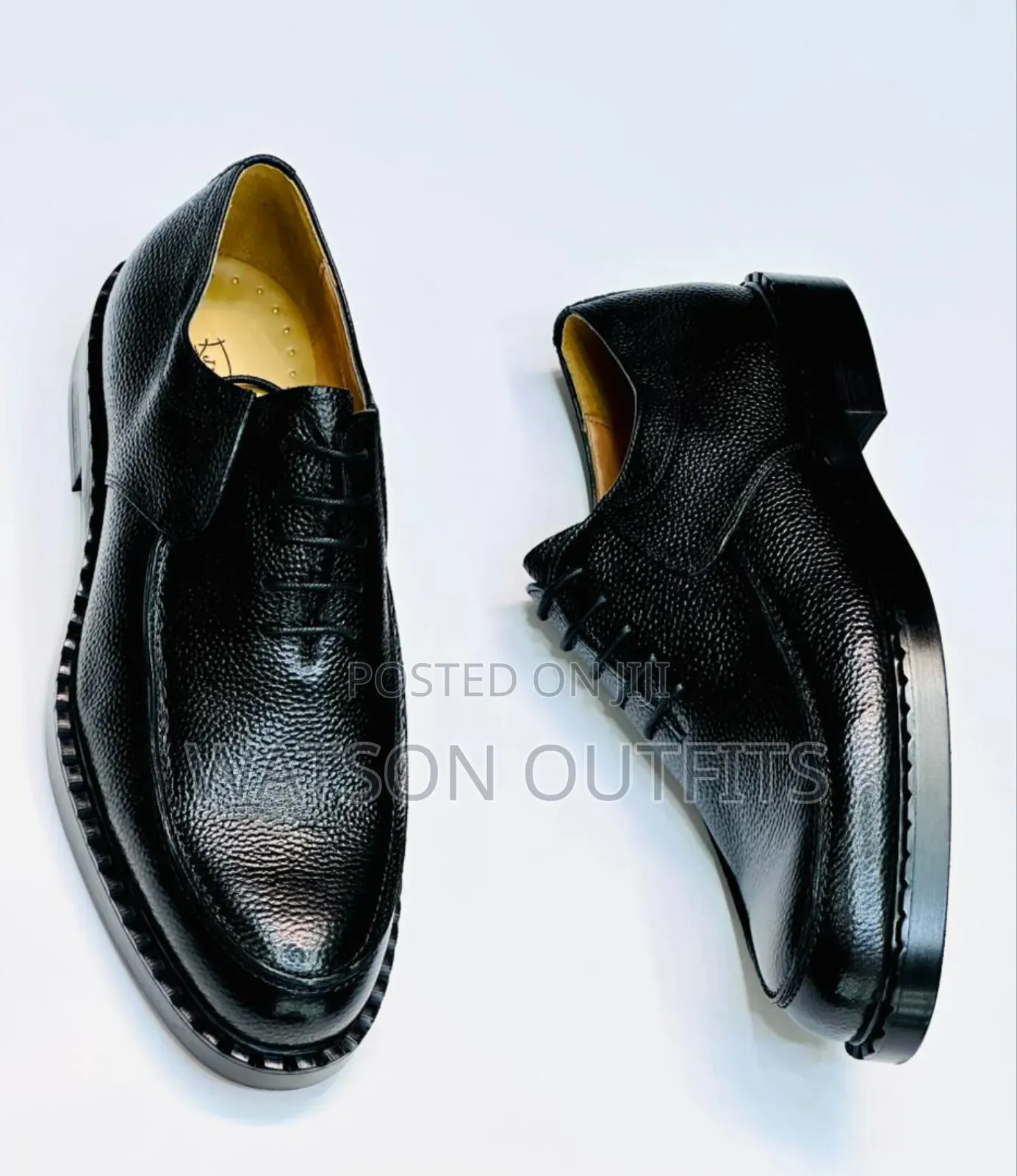 Men's Leather Shoes Official Na Classic Za Ngozi Kabisa