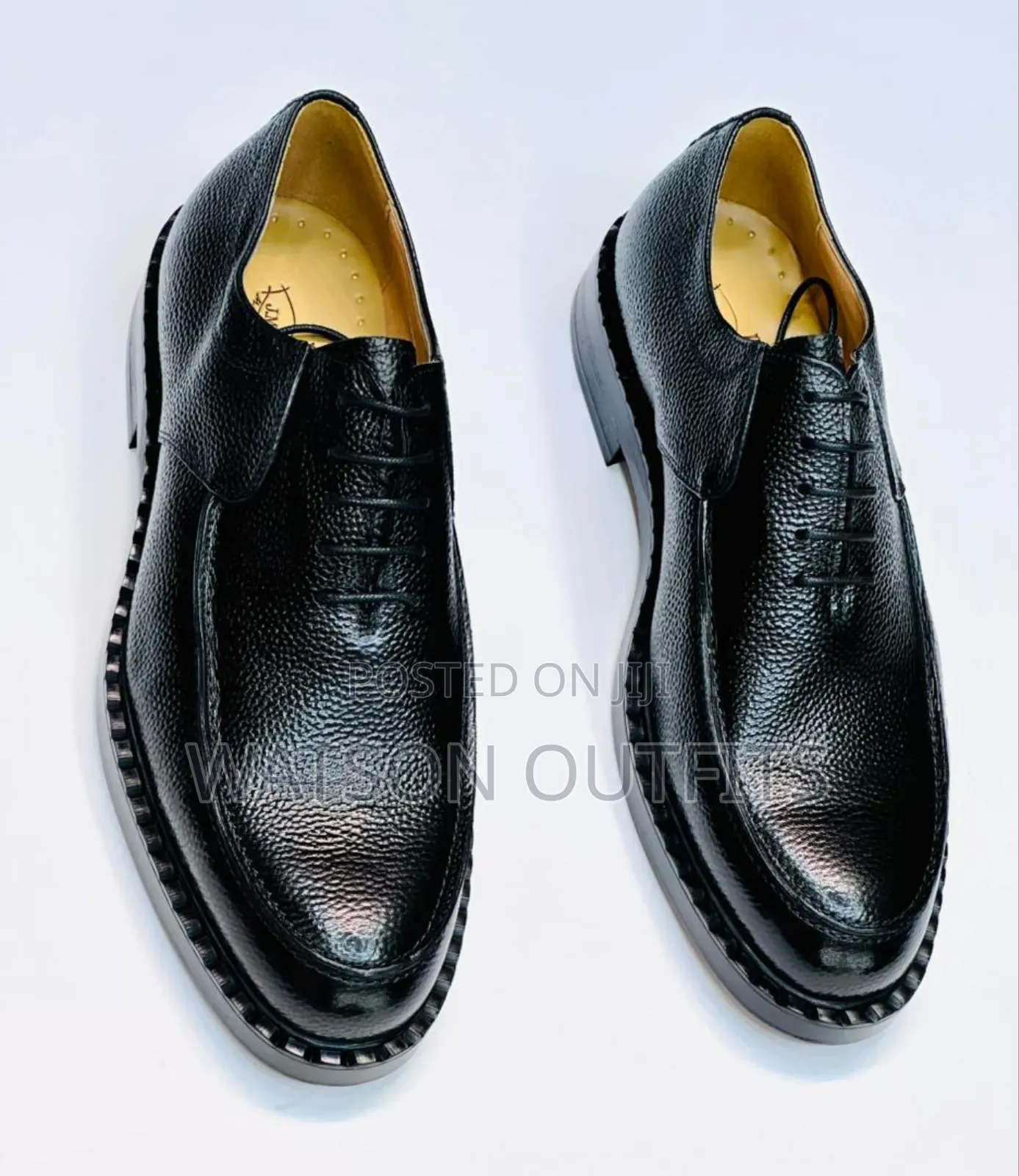 Men's Leather Shoes Official Na Classic Za Ngozi Kabisa