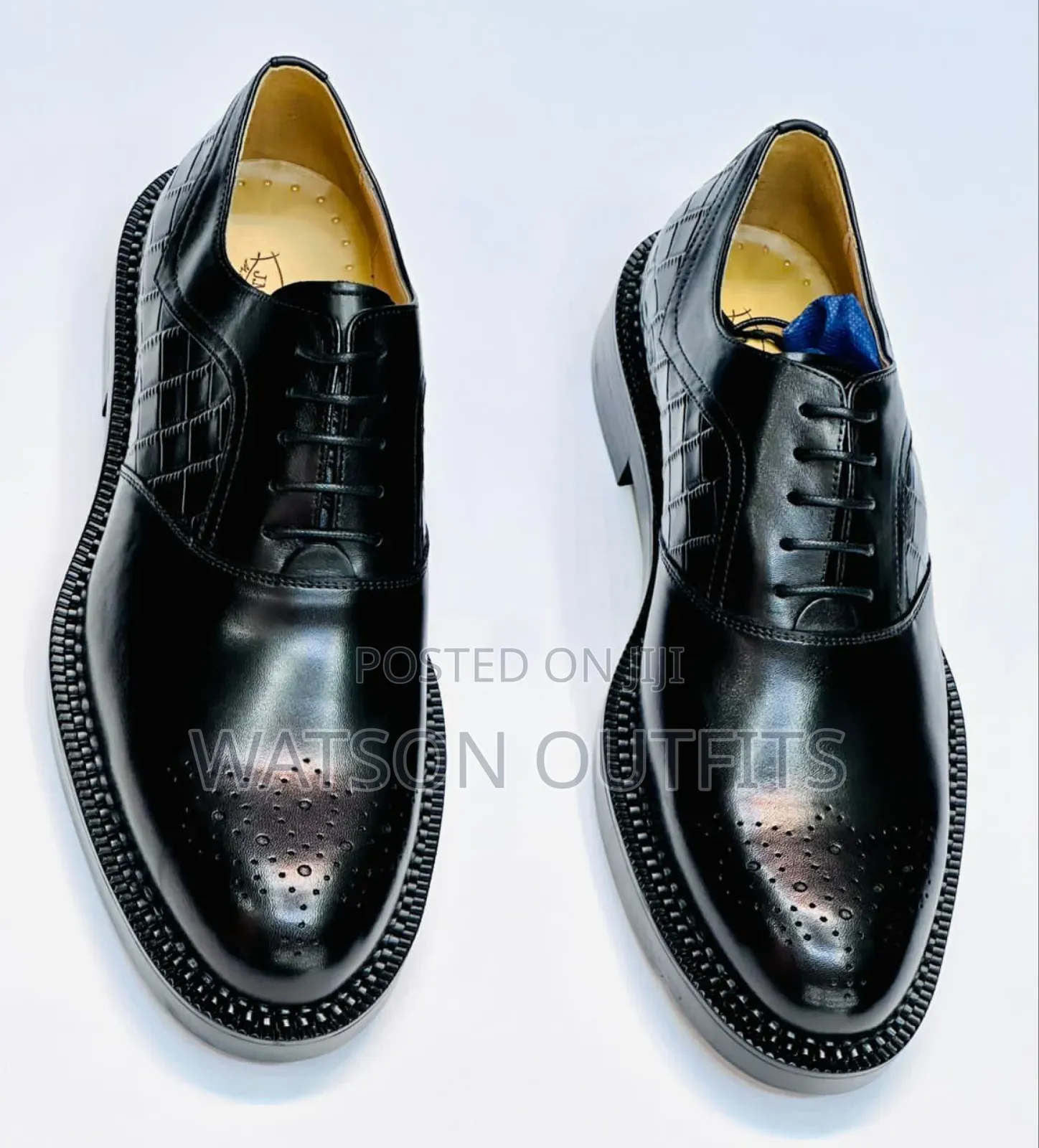 Men's Leather Shoes Official Na Classic Za Ngozi Kabisa