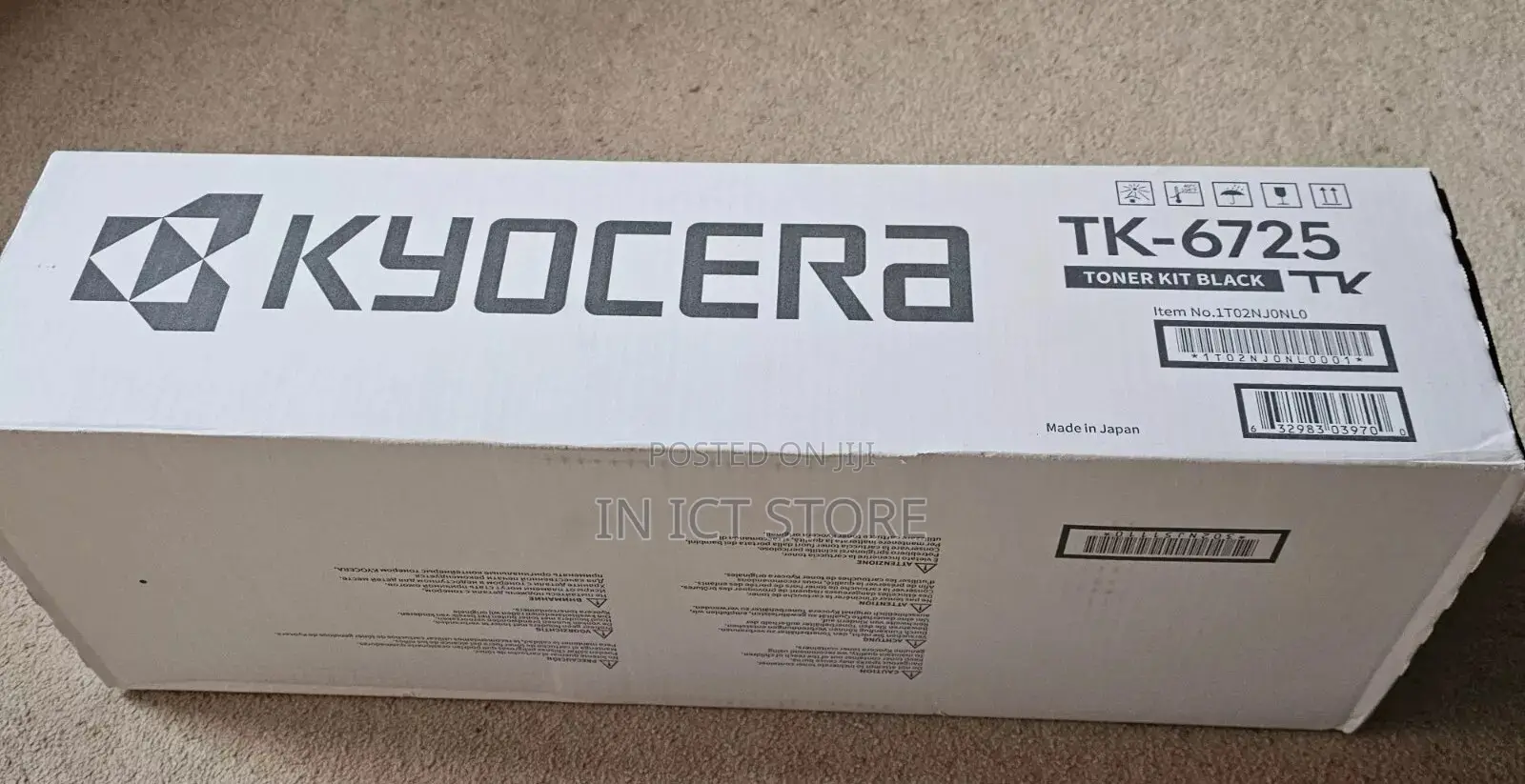 Original Kyocera Tk-6725 Black Toner Cartridge