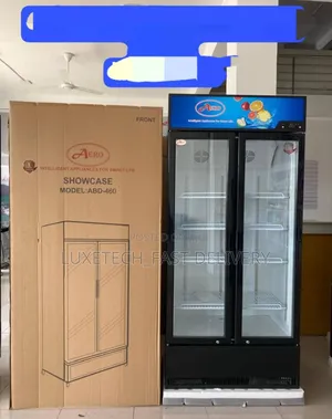 Aero Showcase Fridge 450l Double Side