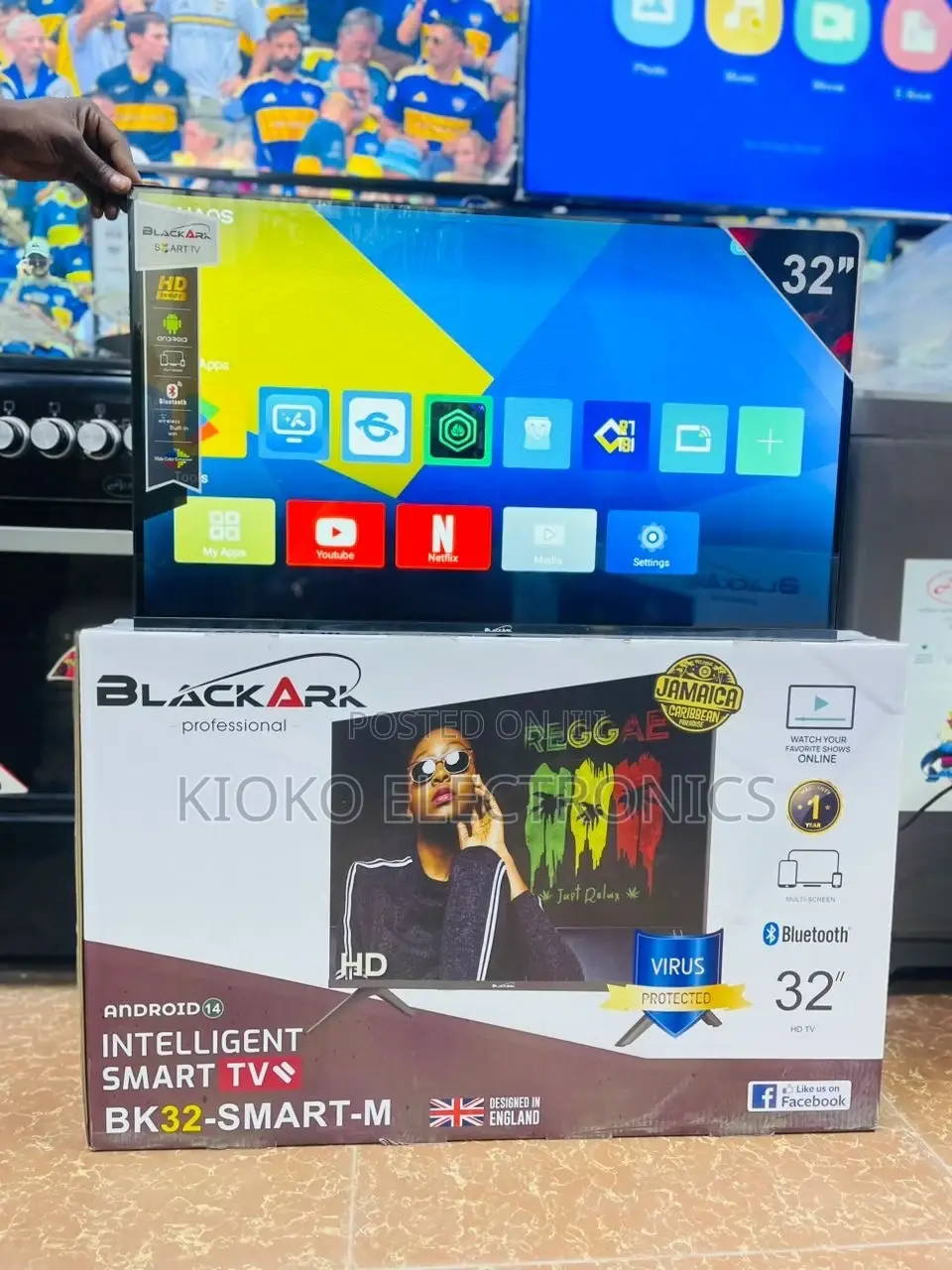 32”Blackark Smart Tv