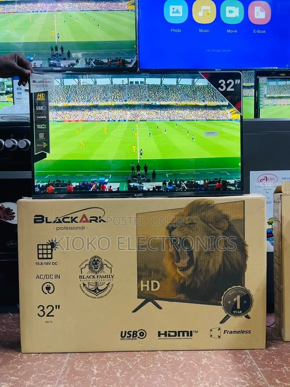 32”Blackark Smart Tv