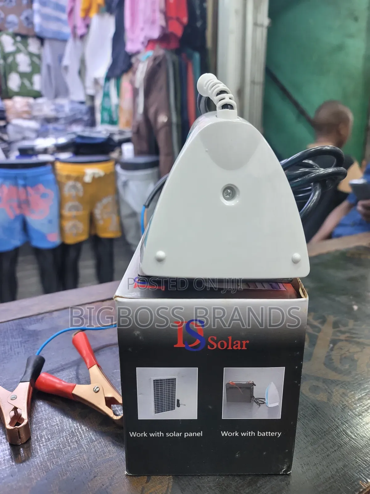Solar Dc Dry Iron / Pasi Ya Solar
