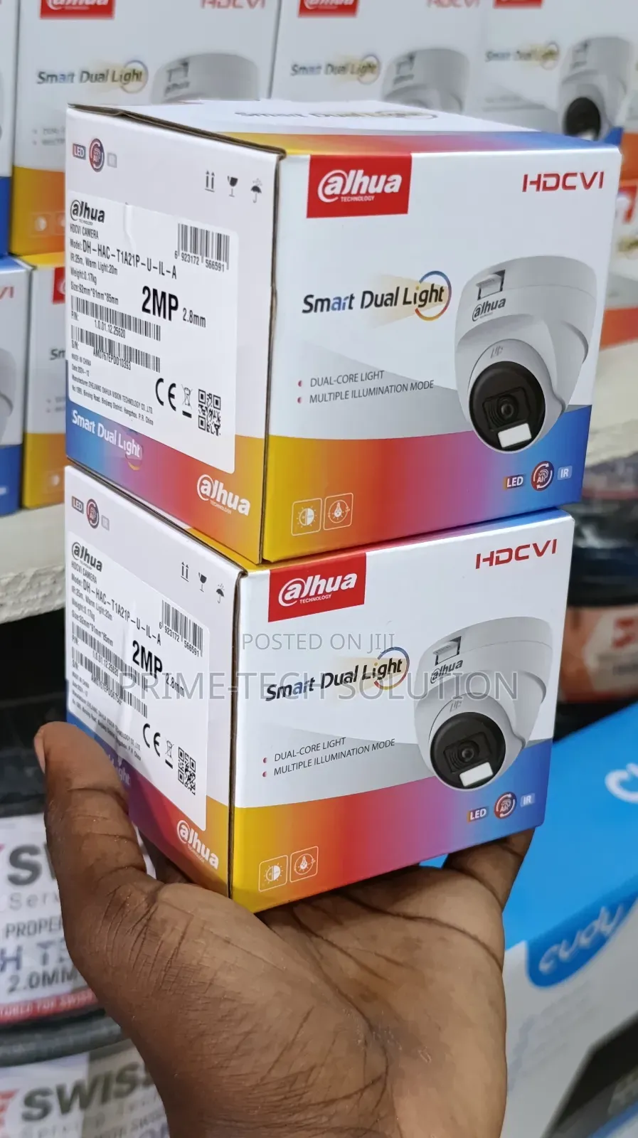 Dahua 2mp Smart Dual Light Dome Dh-Hac-T1a21p — Audio | Tz